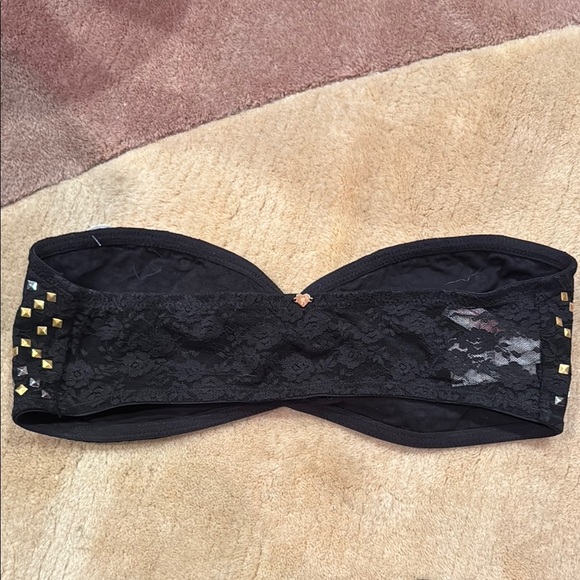 Victoria's Secret Black and Gold Glamorous Bandeau - Picture 3 of 3